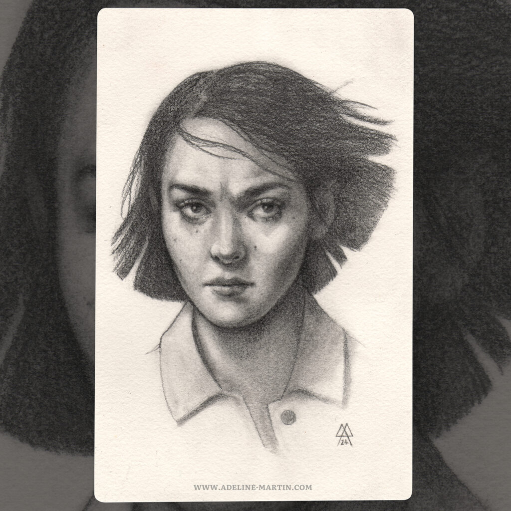 DESSIN ORIGINAL GRAPHITE Adeline Martin Boutique Galerie dessin-original-graphite-adeline-martin-boutique-galerie